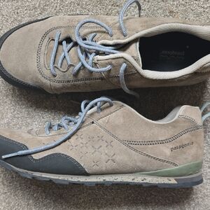 Patagonia Tan and Black Women's Sneakers